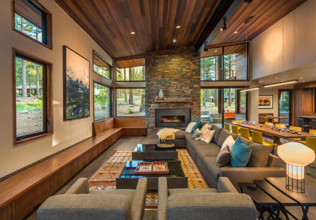 Martis Camp Newhall Drive Home in California by Sagemodern