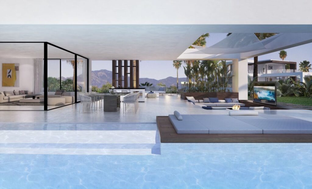 SeaView Villa Concept in Estepona Spain with Panoramic View 6