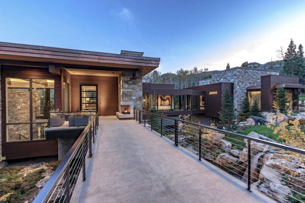 White Pine Canyon Home in Park City by Upwall Design Architects