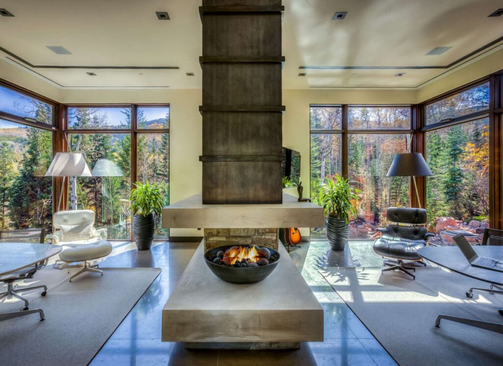 White Pine Canyon Home in Park City by Upwall Design Architects