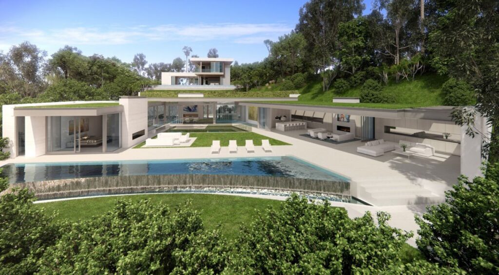 Conceptual Design of Beverly Hills Modern Home by McClean Design