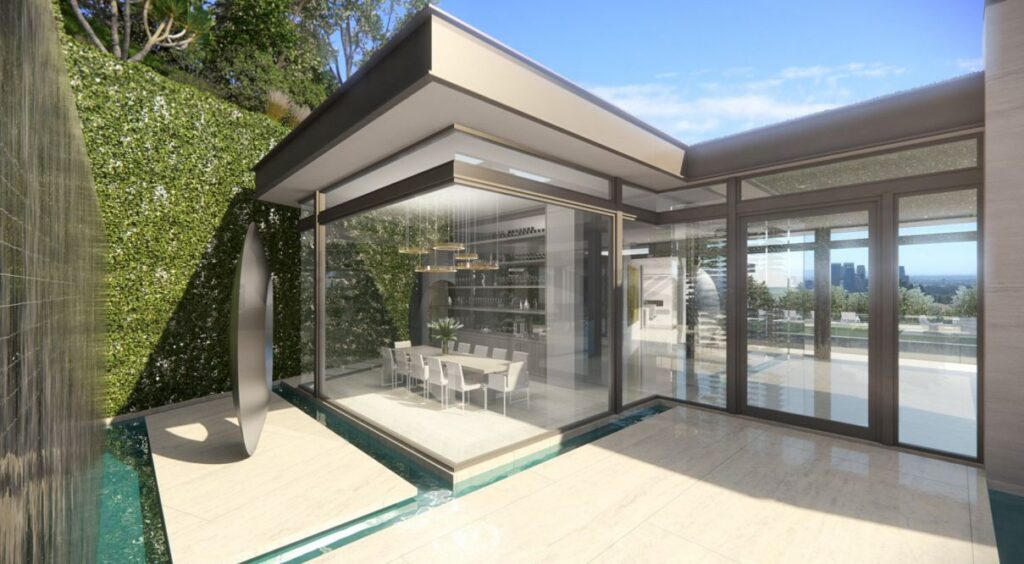 Conceptual Design of Beverly Hills Modern Home by McClean Design