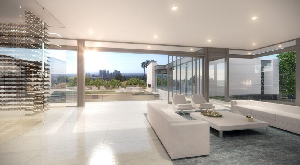 Conceptual Design of Beverly Hills Modern Home by McClean Design