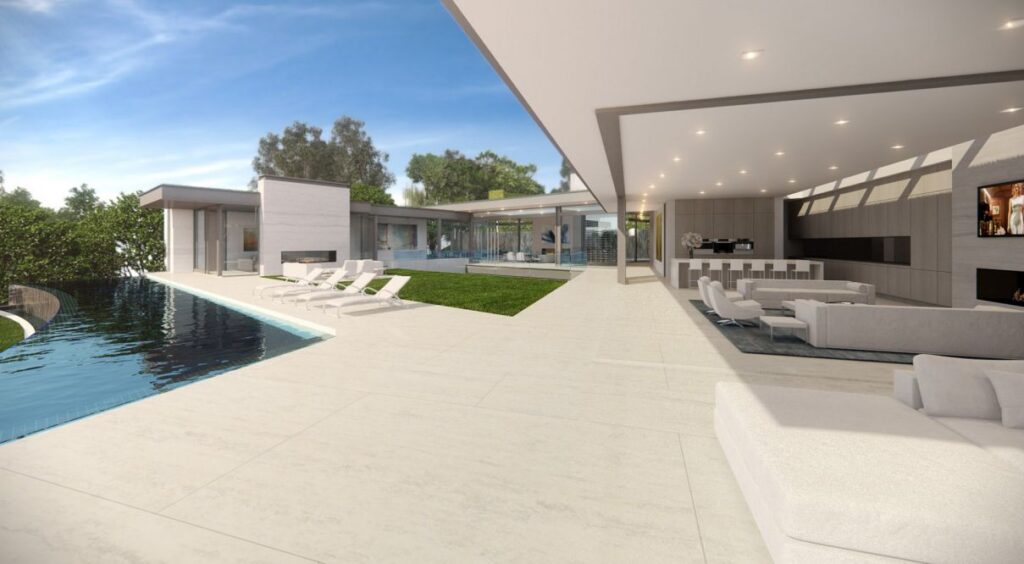 Conceptual Design of Beverly Hills Modern Home by McClean Design