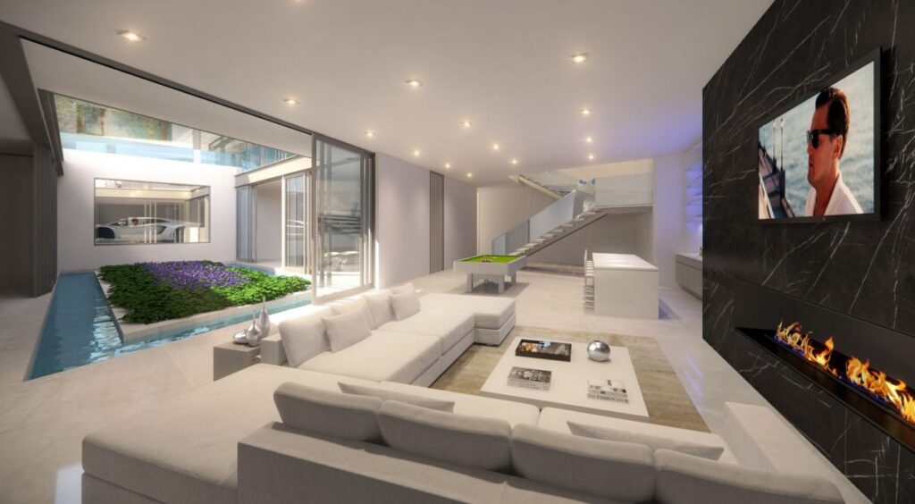 Conceptual Design of Beverly Hills Modern Home by McClean Design