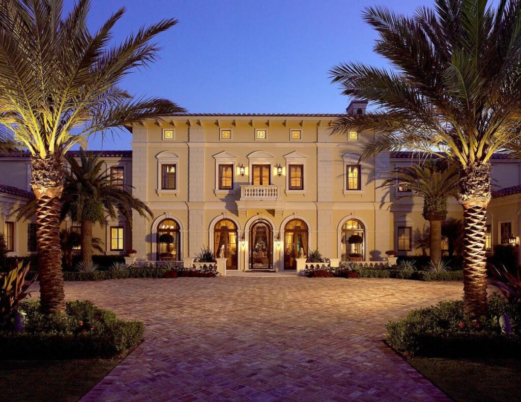 An Exceptional Mediterranean Jupiter Home for Sale