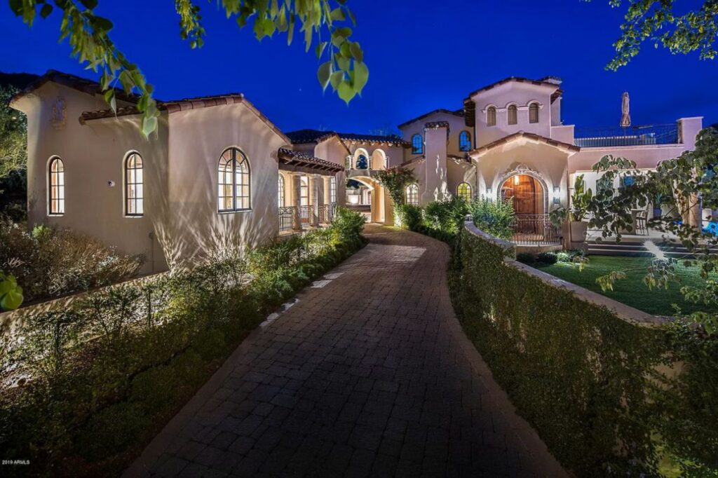 Scottsdale Home for Sale at $7,500,000 offers Mountain and City views