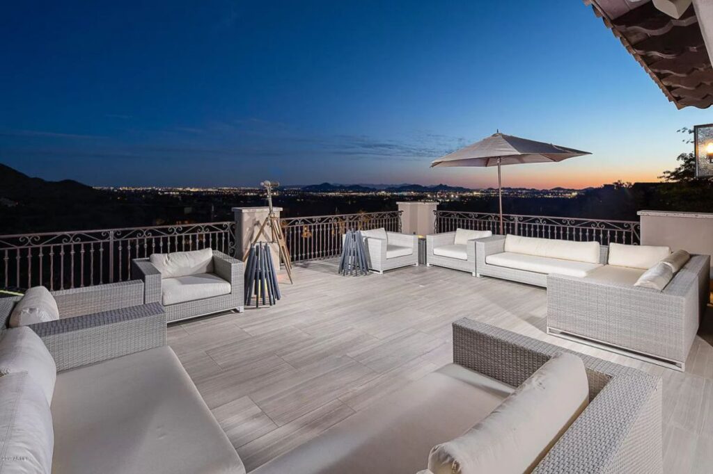 Scottsdale Home for Sale at $7,500,000 offers Mountain and City views