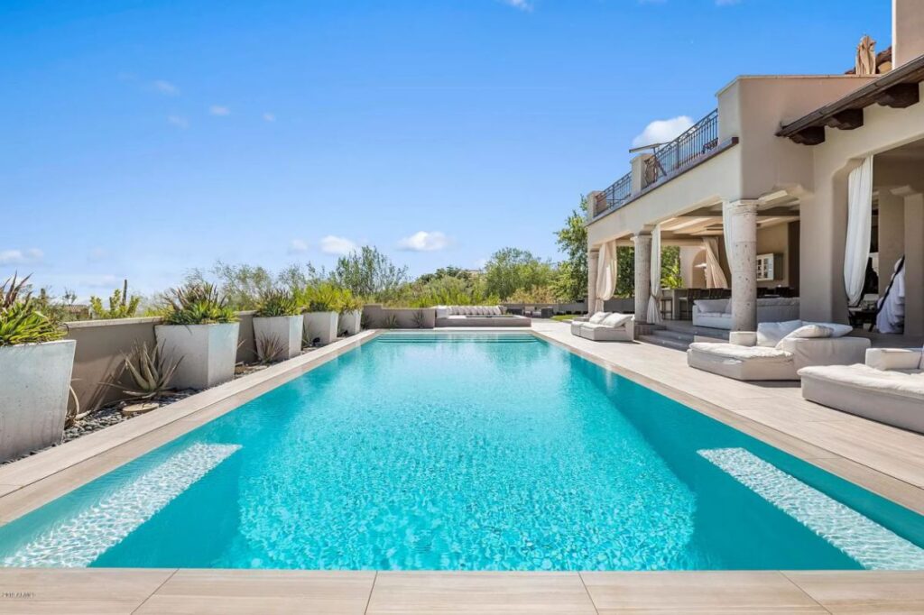 Scottsdale Home for Sale at $7,500,000 offers Mountain and City views
