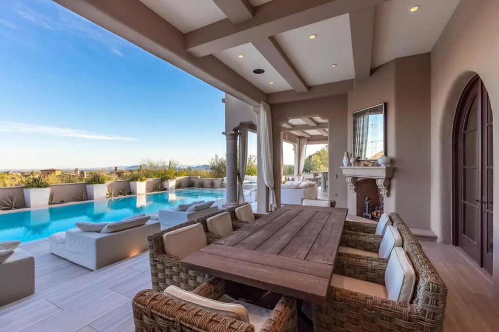 Scottsdale Home for Sale at $7,500,000 offers Mountain and City views