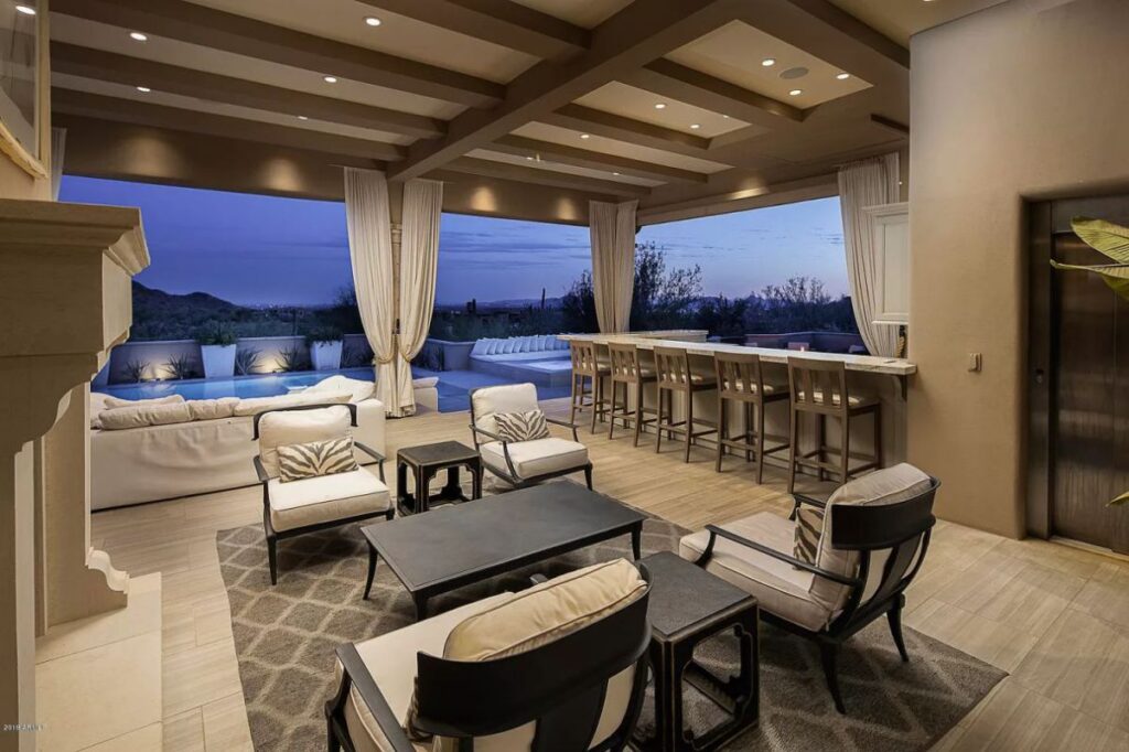 Scottsdale Home for Sale at $7,500,000 offers Mountain and City views