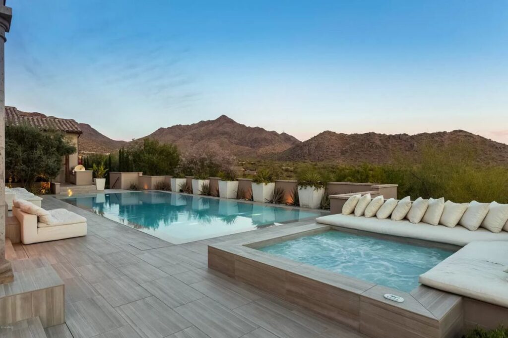 Scottsdale Home for Sale at $7,500,000 offers Mountain and City views