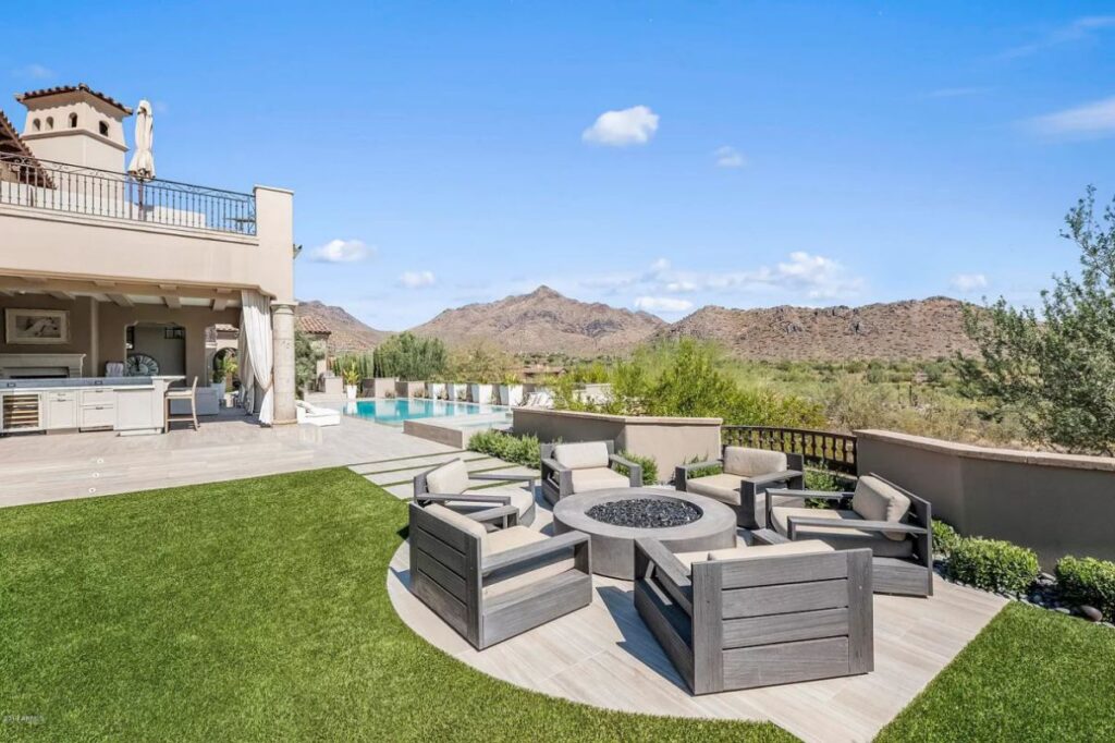 Scottsdale Home for Sale at $7,500,000 offers Mountain and City views