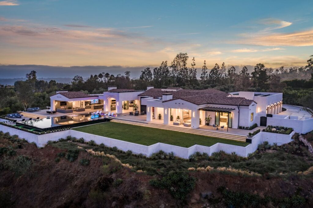 The Pinnacle of A Rancho Santa Fe Home for Sale