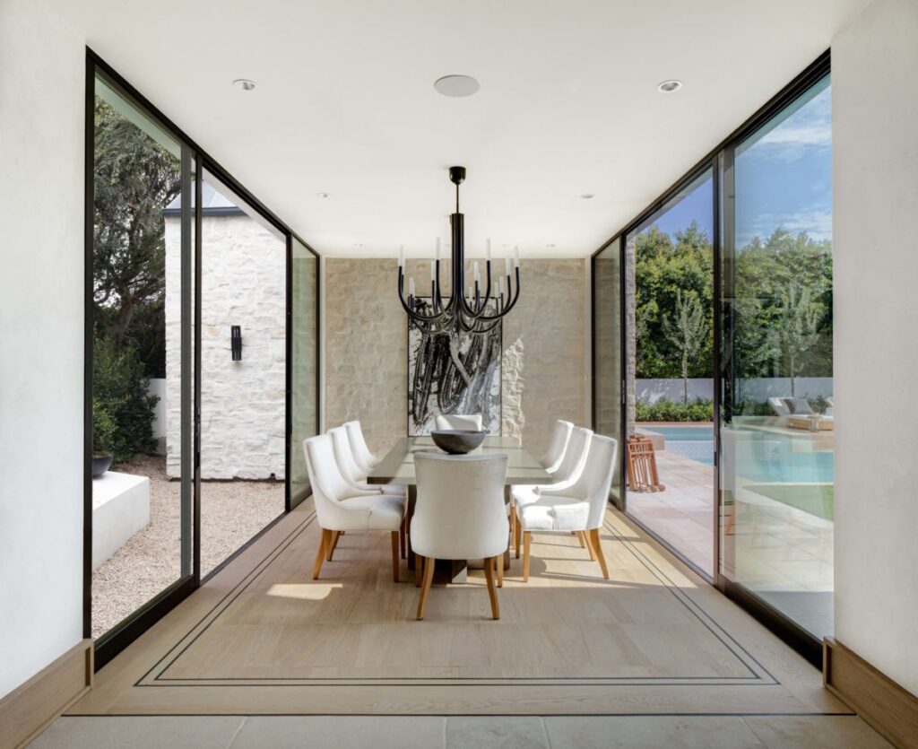 A Sleek French Modern Newport Beach House for Sale
