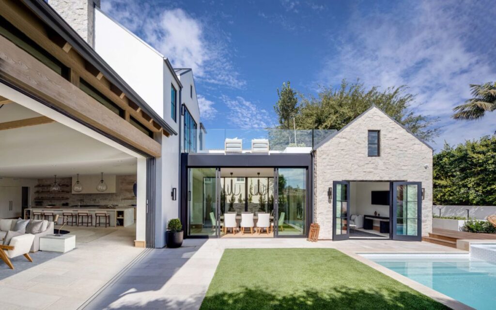 A Sleek French Modern Newport Beach House for Sale