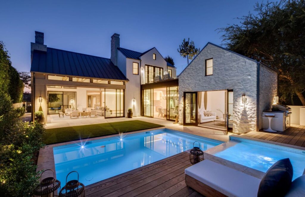 A Sleek French Modern Newport Beach House for Sale
