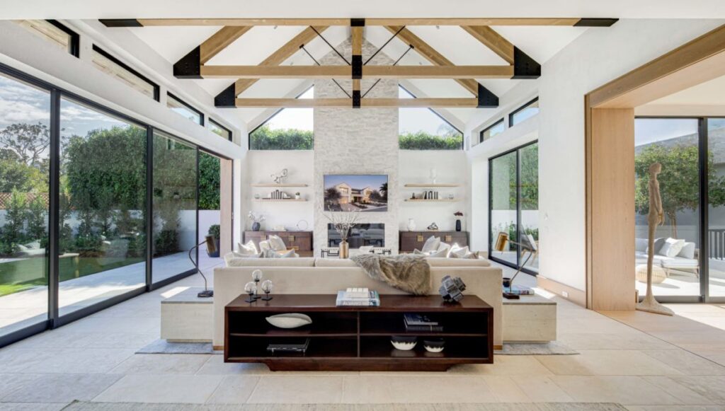 A Sleek French Modern Newport Beach House for Sale