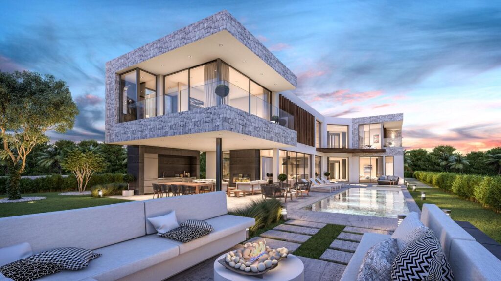 Concept Design of Villa Bel Air 17 visualizes New Standard in Spain