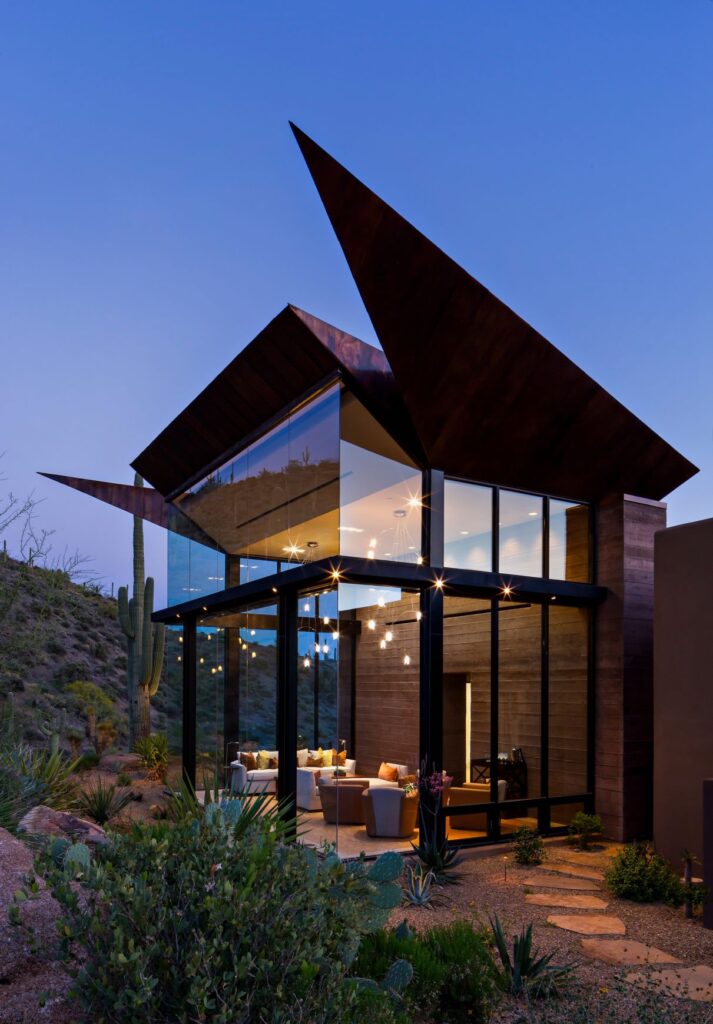 Hawks Nest Contemporary Home in Arizona by Shelby Wilson