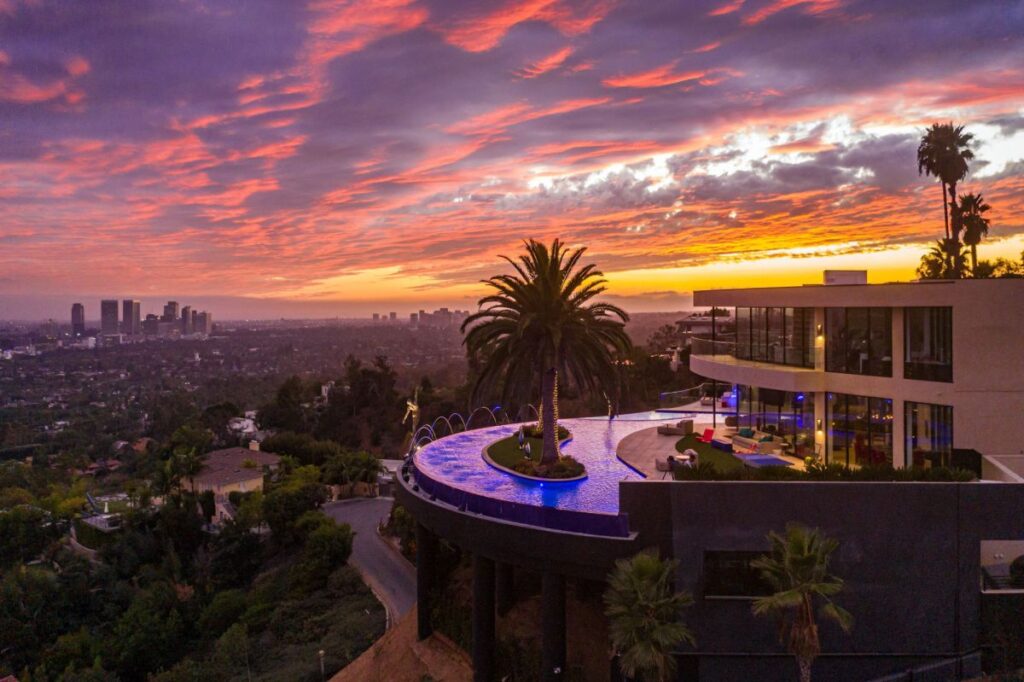 New Mansion in The Best Location Los Angeles Hits Market