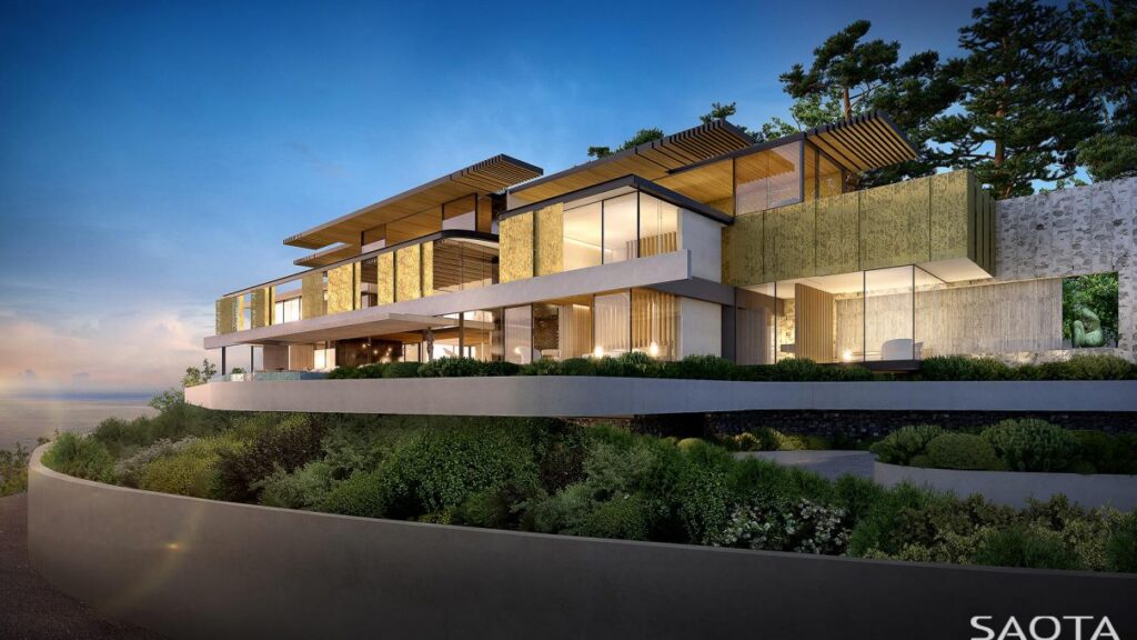 SAOTAs Conceptual Design of Los Enanos Villa in Barcelona Spain 1