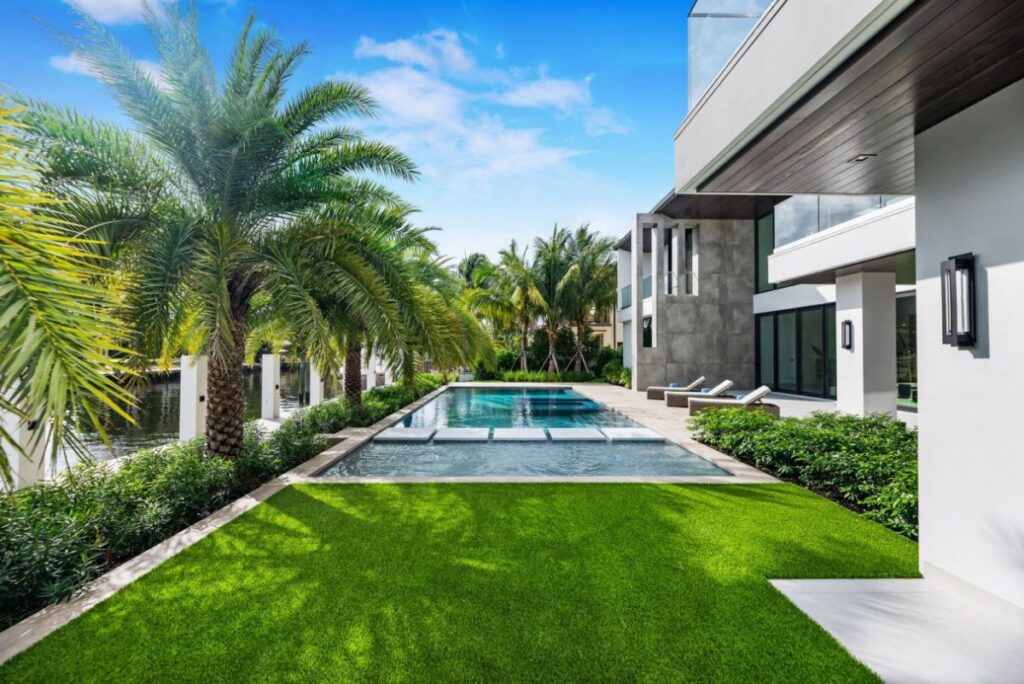A $8,937,500 Fort Lauderdale Home offering a Private Resort Style