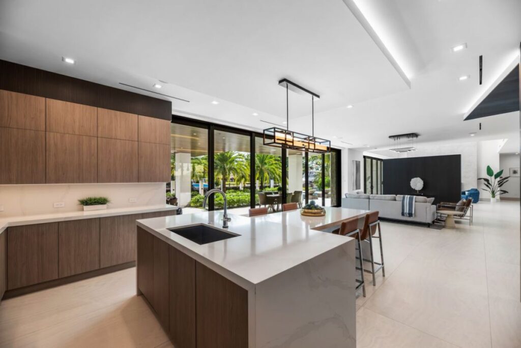 A $8,937,500 Fort Lauderdale Home offering a Private Resort Style