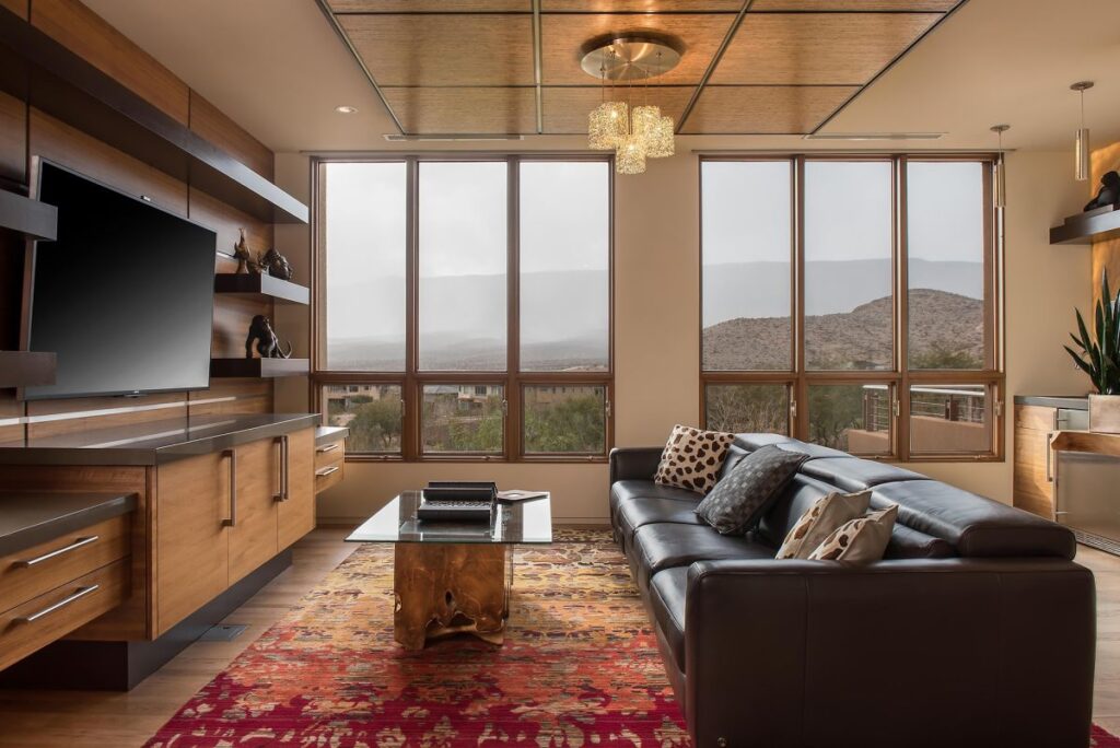 The Las Vegas Home for Sale is a luxuriously expansive and private estate in Summerlin now available for sale. This home located at 99 Hawk Ridge Dr, Las Vegas, Nevada; offering 8 bedrooms and 10 bathrooms with over 13,400 square feet of living spaces