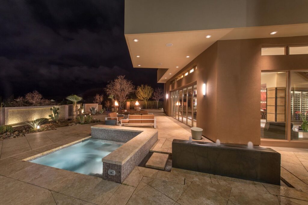 The Las Vegas Home for Sale is a luxuriously expansive and private estate in Summerlin now available for sale. This home located at 99 Hawk Ridge Dr, Las Vegas, Nevada; offering 8 bedrooms and 10 bathrooms with over 13,400 square feet of living spaces