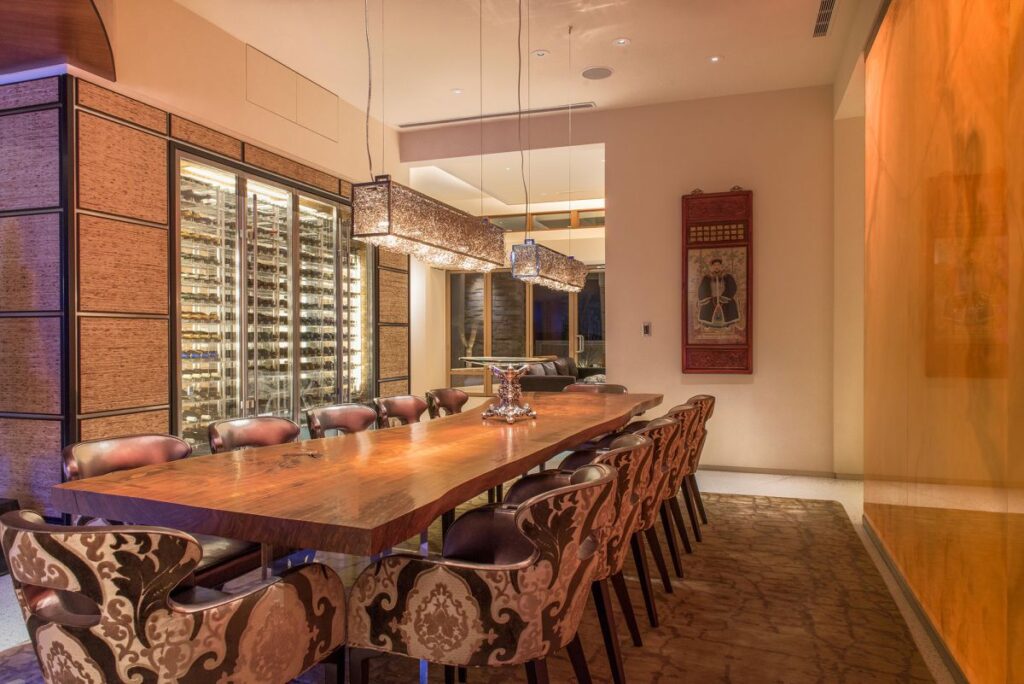 The Las Vegas Home for Sale is a luxuriously expansive and private estate in Summerlin now available for sale. This home located at 99 Hawk Ridge Dr, Las Vegas, Nevada; offering 8 bedrooms and 10 bathrooms with over 13,400 square feet of living spaces