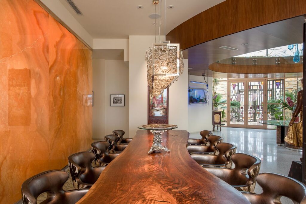 The Las Vegas Home for Sale is a luxuriously expansive and private estate in Summerlin now available for sale. This home located at 99 Hawk Ridge Dr, Las Vegas, Nevada; offering 8 bedrooms and 10 bathrooms with over 13,400 square feet of living spaces