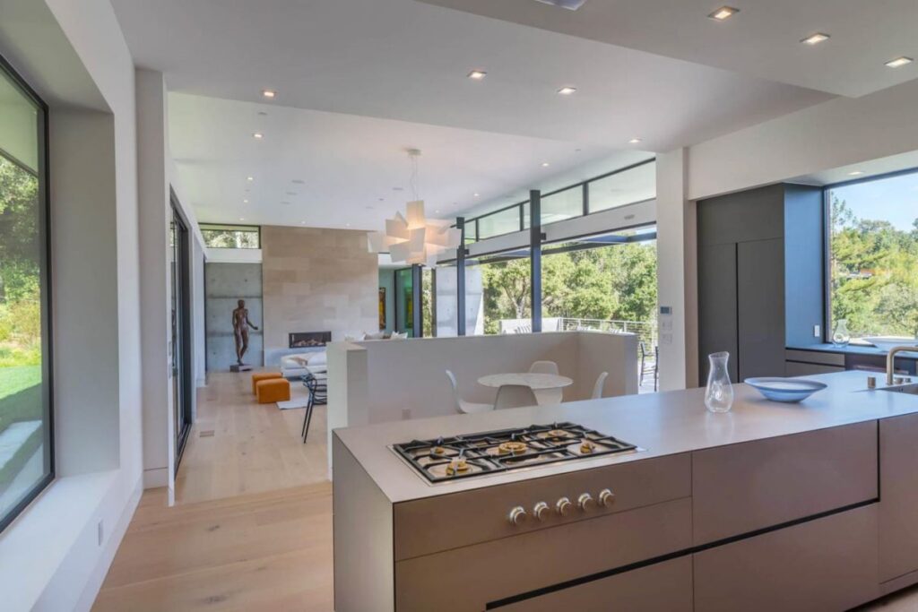 A Newly Sleek California Home in Woodside Asking for $15,500,000