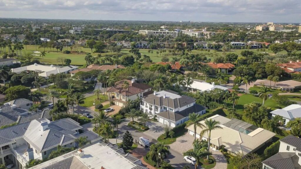 The Home for Sale in Boca Raton is a luxurious home with with specimen palms, is prelude to an up-lit mature tropical landscape, hedged and gated for privacy. This home located at 1717 Sabal Palm Dr, Boca Raton, Florida; offering 5 bedrooms and 9 bathrooms with over 6,800 square feet of living spaces.