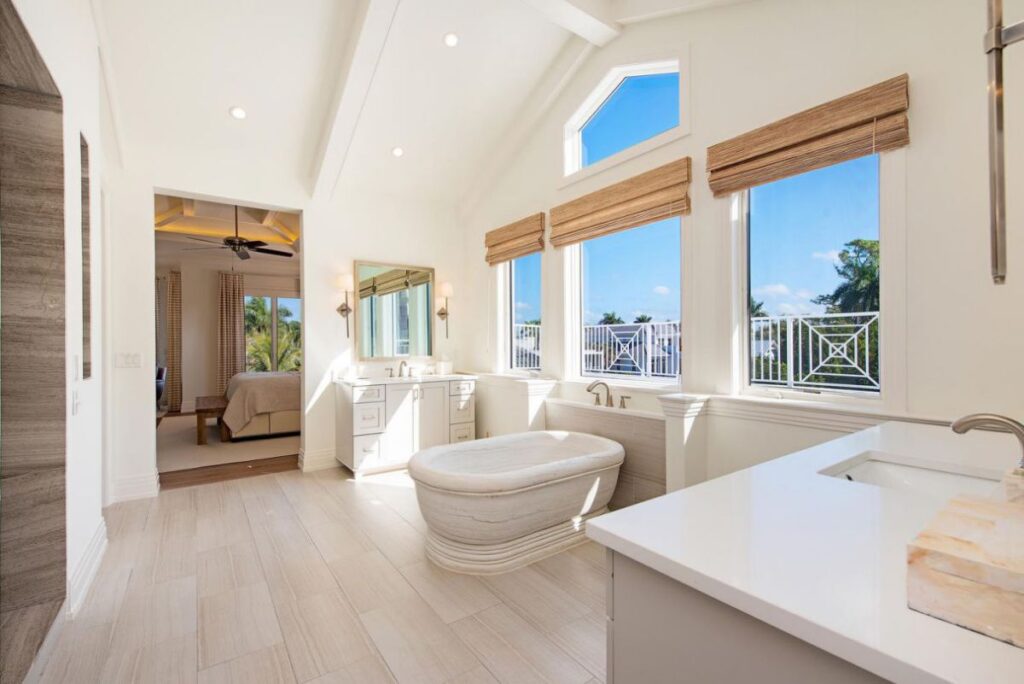 Beautifully Coastal Contemporary Home in Naples selling for $7,995,000