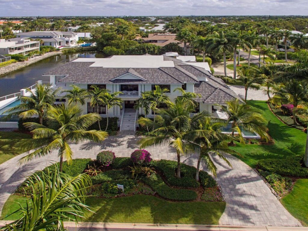 Beautifully Coastal Contemporary Home in Naples selling for $7,995,000