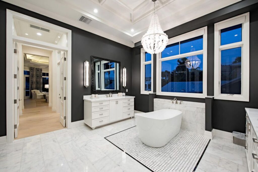 Beautifully Coastal Contemporary Home in Naples selling for $7,995,000