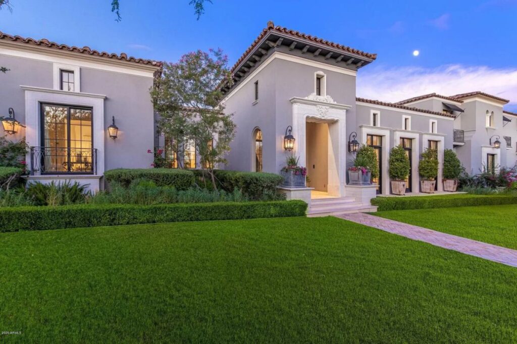 The Scottsdale Home is a stately Salcito and Dale Gardon architectural masterpiece now available for sale. This home located at 10244 E Hualapai Dr, Scottsdale, Arizona; offering 7 bedrooms and 8 bathrooms with over 8,700 square feet of living spaces.