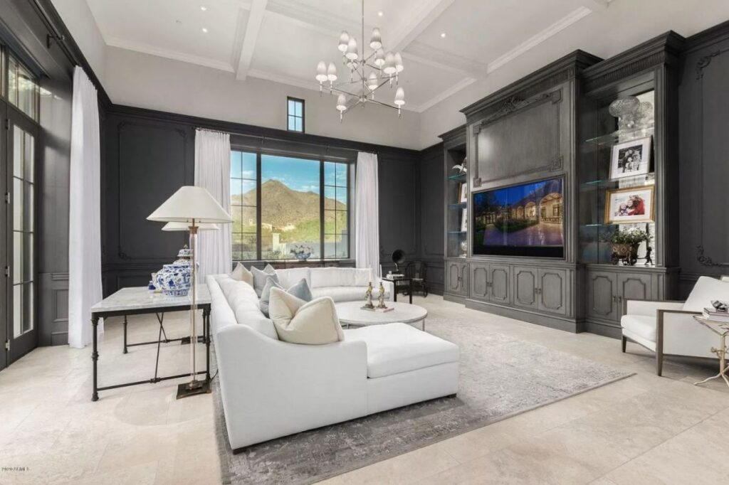 The Scottsdale Home is a stately Salcito and Dale Gardon architectural masterpiece now available for sale. This home located at 10244 E Hualapai Dr, Scottsdale, Arizona; offering 7 bedrooms and 8 bathrooms with over 8,700 square feet of living spaces.