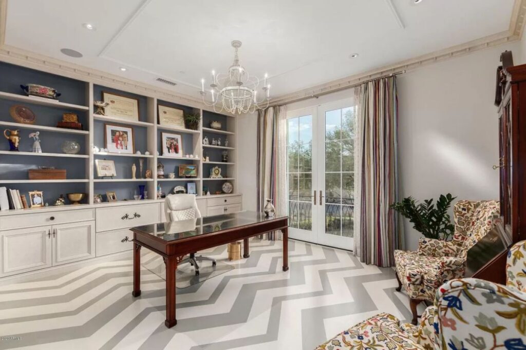 The Scottsdale Home is a stately Salcito and Dale Gardon architectural masterpiece now available for sale. This home located at 10244 E Hualapai Dr, Scottsdale, Arizona; offering 7 bedrooms and 8 bathrooms with over 8,700 square feet of living spaces.