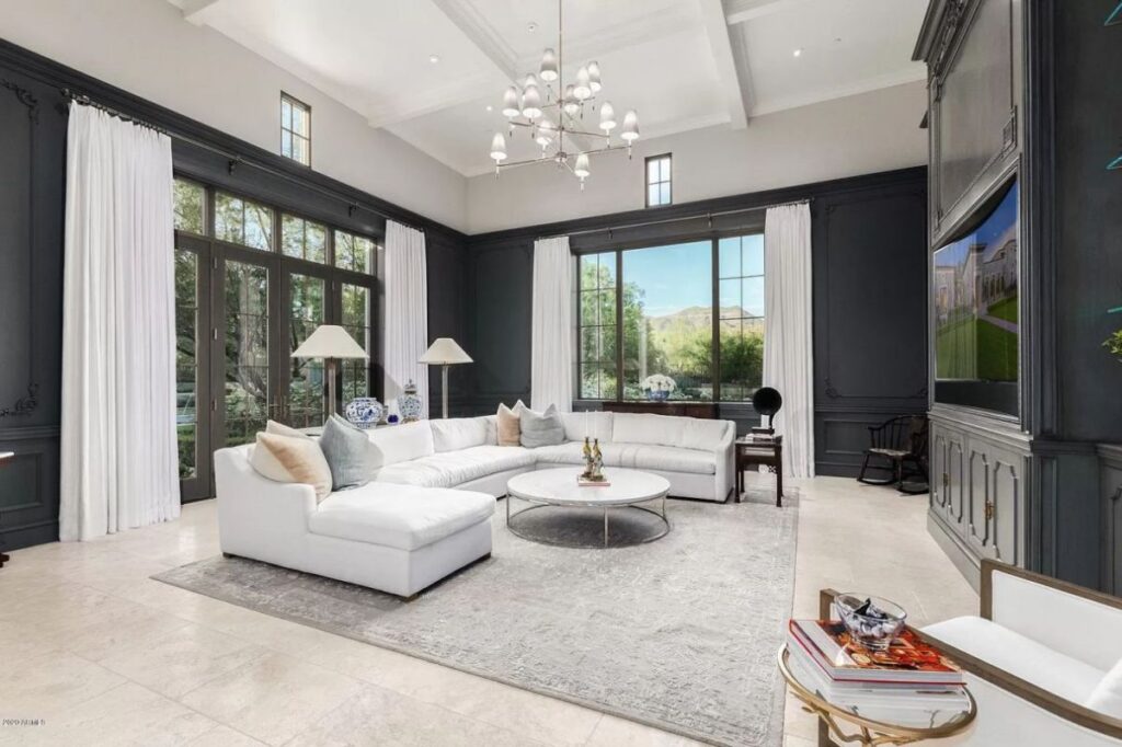 The Scottsdale Home is a stately Salcito and Dale Gardon architectural masterpiece now available for sale. This home located at 10244 E Hualapai Dr, Scottsdale, Arizona; offering 7 bedrooms and 8 bathrooms with over 8,700 square feet of living spaces.