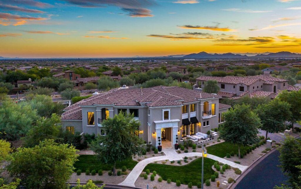 New Modern Mediterranean Home in Scottsdale Sells for $3,995,000