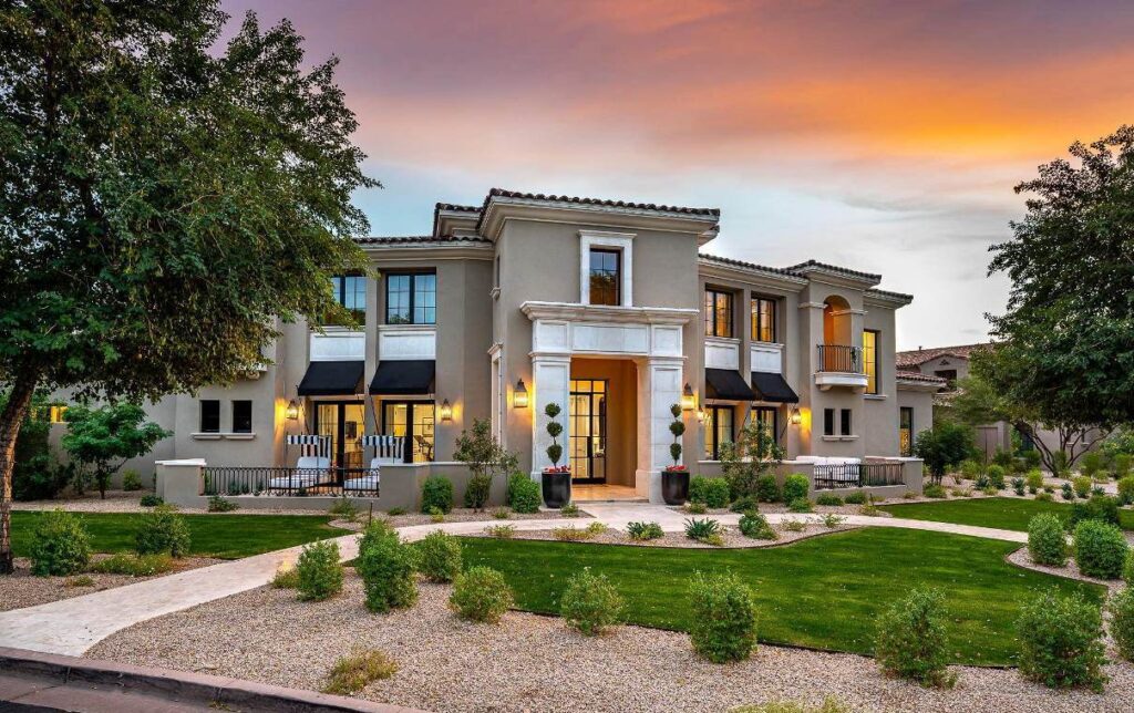 New Modern Mediterranean Home in Scottsdale Sells for $3,995,000