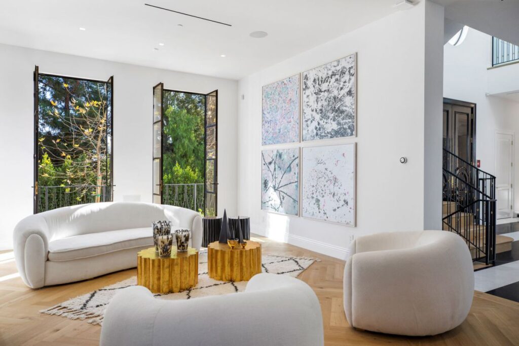 Sophisticated Living in Just Listed $14,595,000 New Los Angeles Home