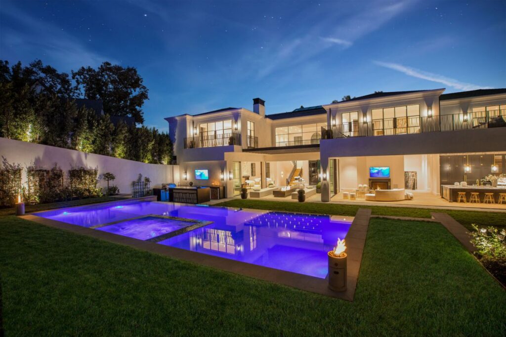 Sophisticated Living in Just Listed $14,595,000 New Los Angeles Home