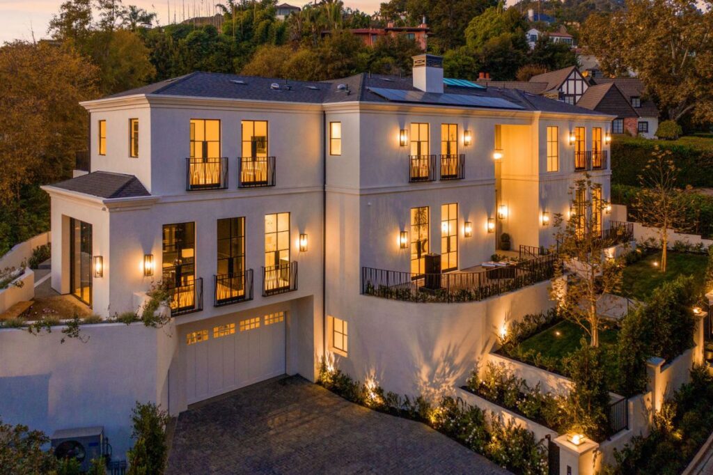 Sophisticated Living in Just Listed $14,595,000 New Los Angeles Home