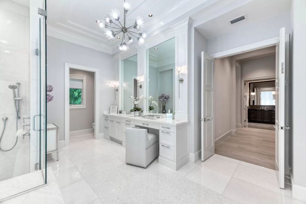 The Florida Home is an unique property with exquisite detail and impeccable design now available for sale. This home located at 111 Clipper Ln, Jupiter, Florida; offering 4 bedrooms and 8 bathrooms with over 7,700 square feet of living spaces. 
