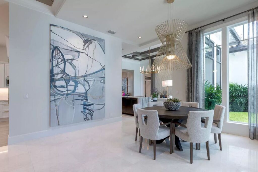The Florida Home is an unique property with exquisite detail and impeccable design now available for sale. This home located at 111 Clipper Ln, Jupiter, Florida; offering 4 bedrooms and 8 bathrooms with over 7,700 square feet of living spaces. 