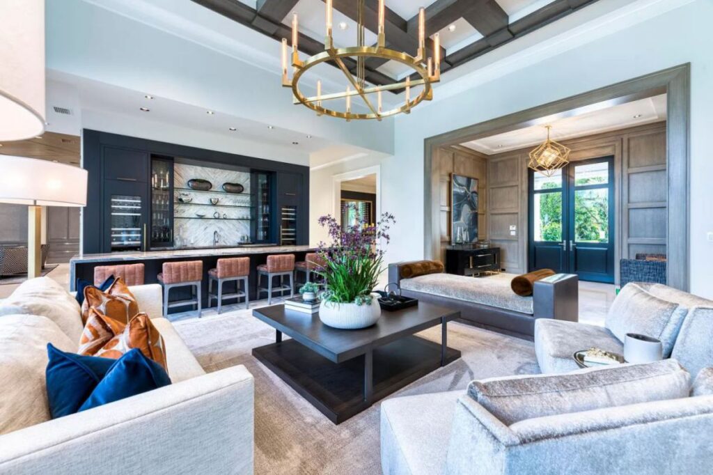 The Florida Home is an unique property with exquisite detail and impeccable design now available for sale. This home located at 111 Clipper Ln, Jupiter, Florida; offering 4 bedrooms and 8 bathrooms with over 7,700 square feet of living spaces. 