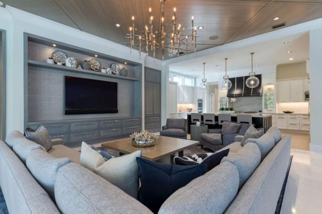 The Florida Home is an unique property with exquisite detail and impeccable design now available for sale. This home located at 111 Clipper Ln, Jupiter, Florida; offering 4 bedrooms and 8 bathrooms with over 7,700 square feet of living spaces. 